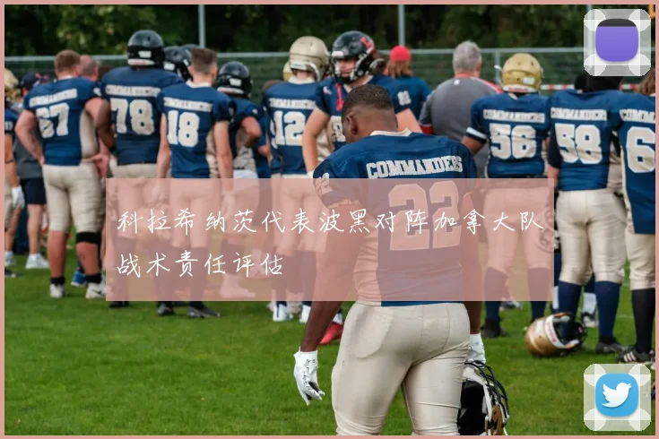 科拉希纳茨代表波黑对阵加拿大队战术责任评估